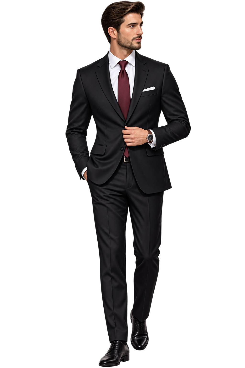 Hombre con traje formal